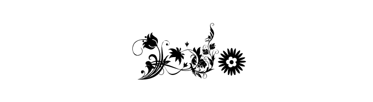 fotograami-flower  Free Fonts Download