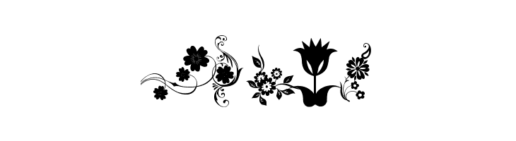 fotograami-flower  Free Fonts Download
