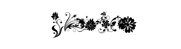 fotograami-flower  Free Fonts Download