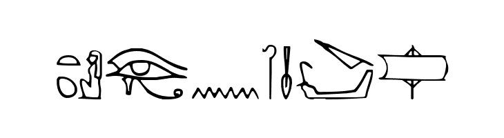 Yiroglyphics  Free Fonts Download