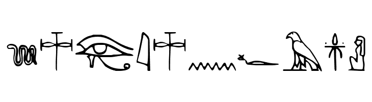 Yiroglyphics  Free Fonts Download