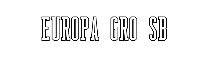 Backboard Outline  Free Fonts Download