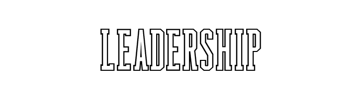 Backboard Outline  Free Fonts Download