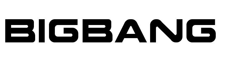 BIGBANG Future Earth Regular Font