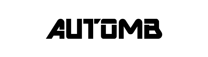 AUTOMB Gravicon Display Font