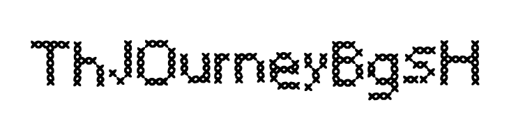 CrossSew Regular  Free Fonts Download