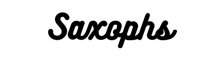 Saxophs BukhariScript Font