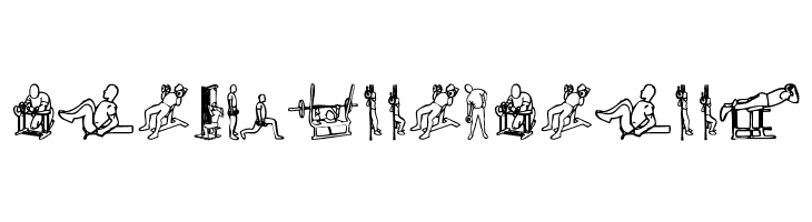 Workout Routine  Free Fonts Download