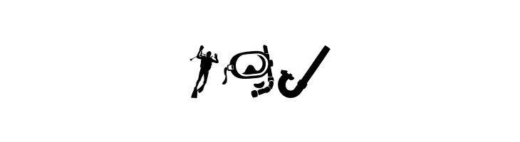 Diving  Free Fonts Download