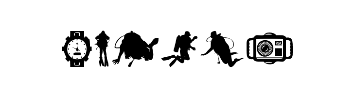 Diving  Free Fonts Download