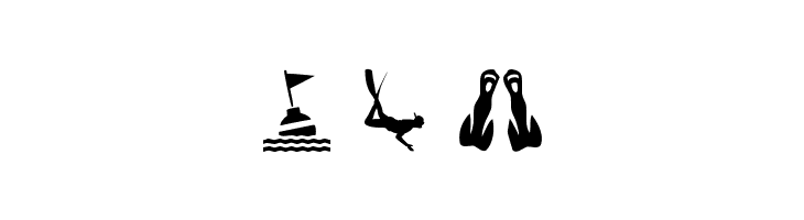Diving  Free Fonts Download