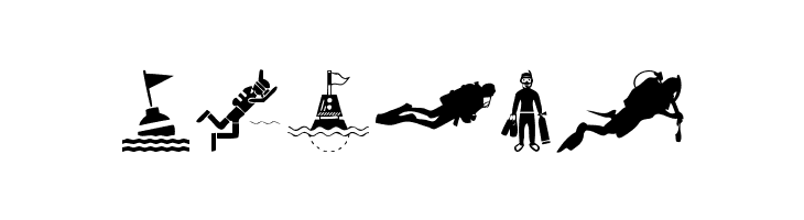 Diving  Free Fonts Download