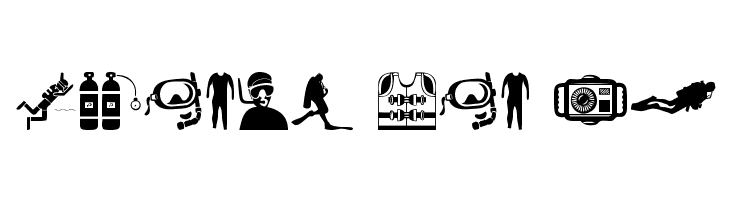 Diving  Free Fonts Download