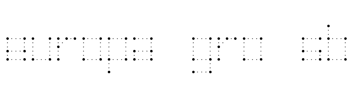 hei dots follow me! Regular  Free Fonts Download