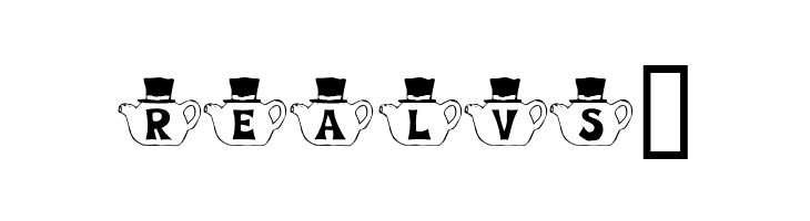 KR Mad Tea Party  Free Fonts Download