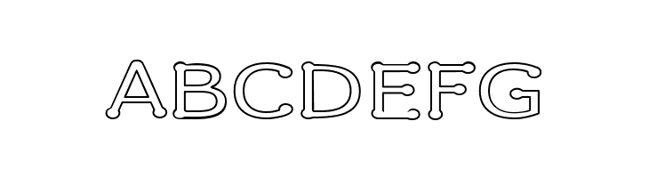 Drummon Outline  Free Fonts Download