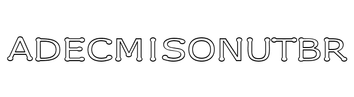 Drummon Outline  Free Fonts Download