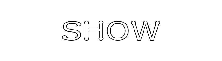 Drummon Outline  Free Fonts Download