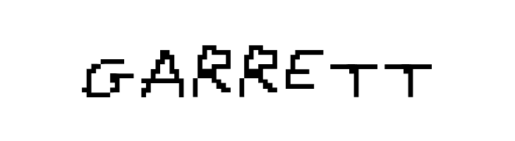RDJ-Hand Pixel  Free Fonts Download