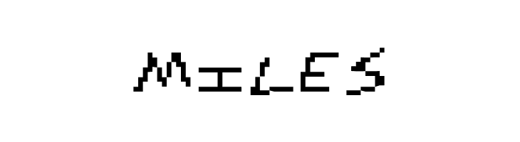 RDJ-Hand Pixel  Free Fonts Download