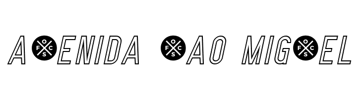 Elegrand Gothic Inline Italic Demo  Free Fonts Download