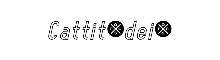 Elegrand Gothic Inline Italic Demo  Free Fonts Download