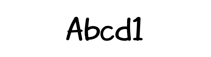 Abcd1 Barokah_bold Font