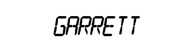 Digital Readout Thick  Free Fonts Download