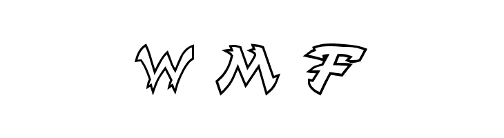 Richardson Brand Lightning Bolt  Free Fonts Download