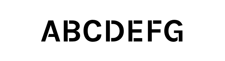 Karla Bold Stencil  Free Fonts Download