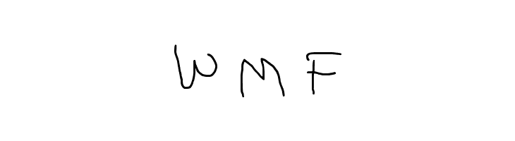 Child's Handwriting  Free Fonts Download