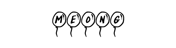 PartyBalloons  Free Fonts Download