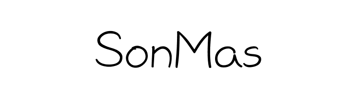 SonMas Kvantita Font