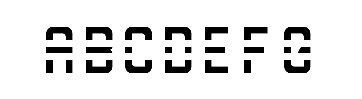 WHITE LINES Regular  Free Fonts Download