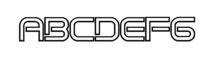 Quantum Flat Hollow [BRK]  Free Fonts Download