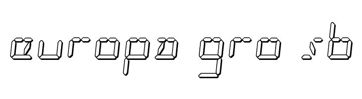 LED Sled 3D  Free Fonts Download