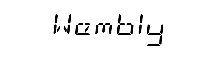 LED Sled Expanded  Free Fonts Download