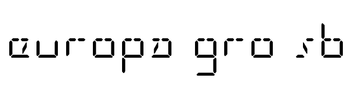 LED Sled Straight  Free Fonts Download