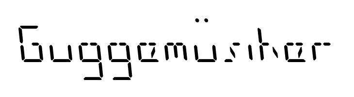 LED Sled Leftalic  Free Fonts Download