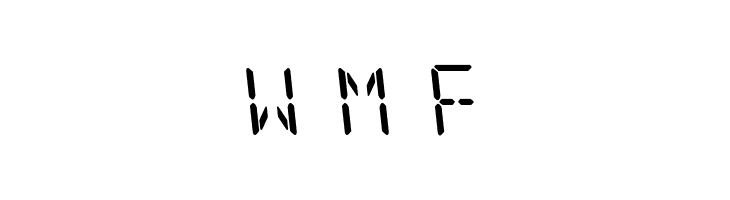 LED Sled Leftalic  Free Fonts Download