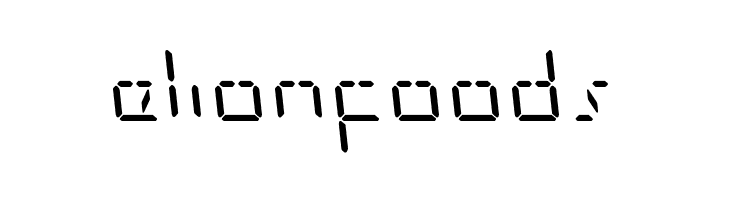 LED Sled Leftalic  Free Fonts Download