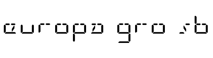 LED Sled Straight Expanded  Free Fonts Download