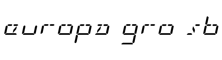 LED Sled Expanded Italic  Free Fonts Download