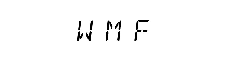 LED Sled  Free Fonts Download