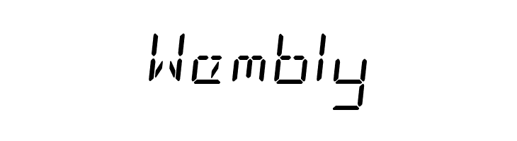 LED Sled  Free Fonts Download