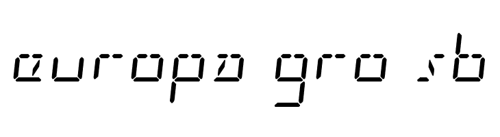 LED Sled  Free Fonts Download
