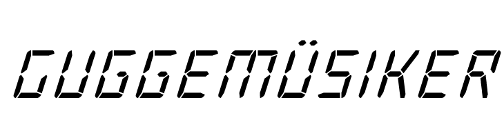 Frozen Crystal Super-Italic  Free Fonts Download