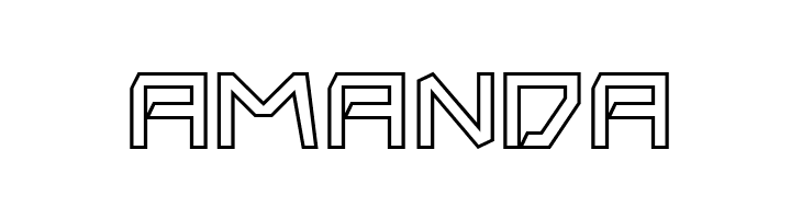 Biting My Nails Outline  Free Fonts Download