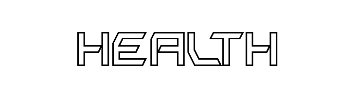 Biting My Nails Outline  Free Fonts Download