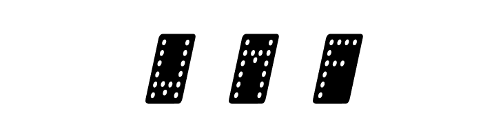 Domino smal kursiv  Free Fonts Download